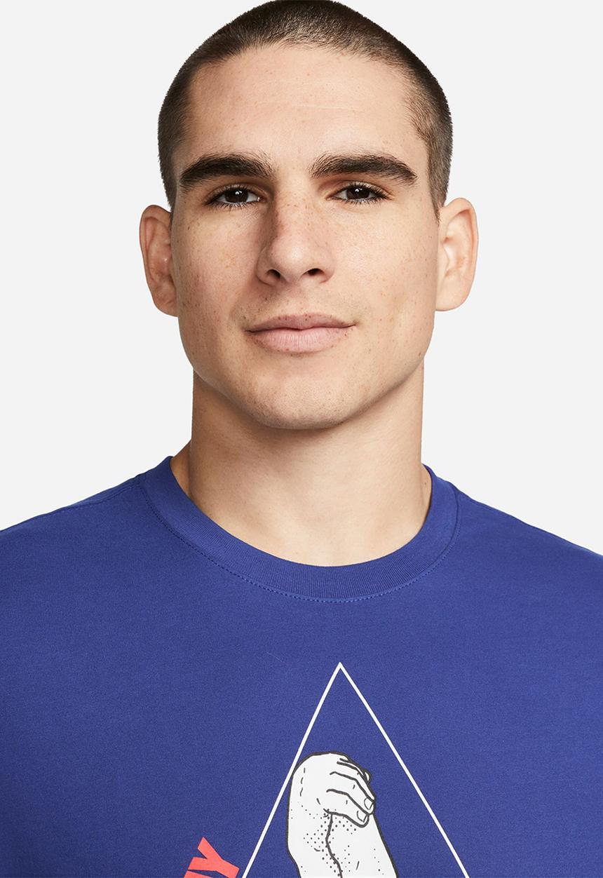 Nike - M nk df tee humor - deep royal blue