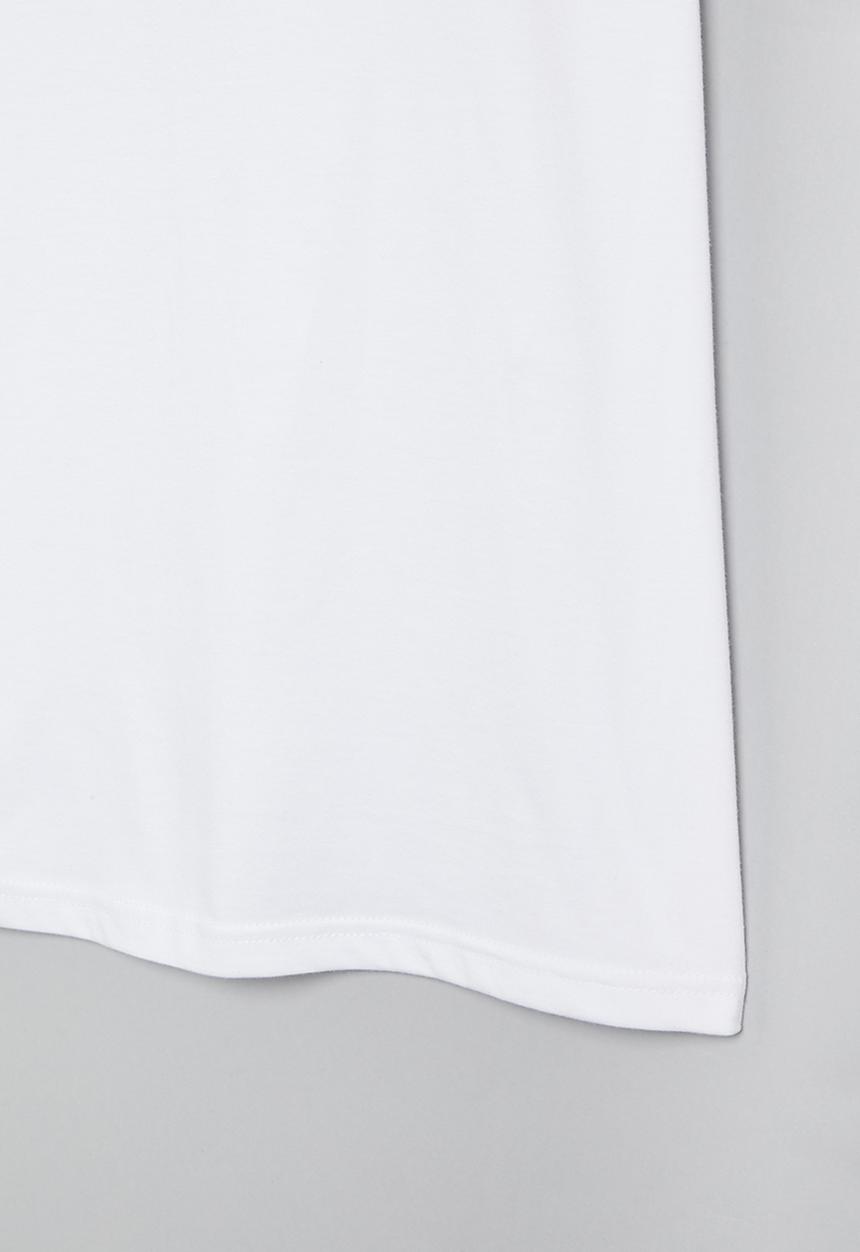 Holmes Bro's - Lazy cat short sleeve tee - white