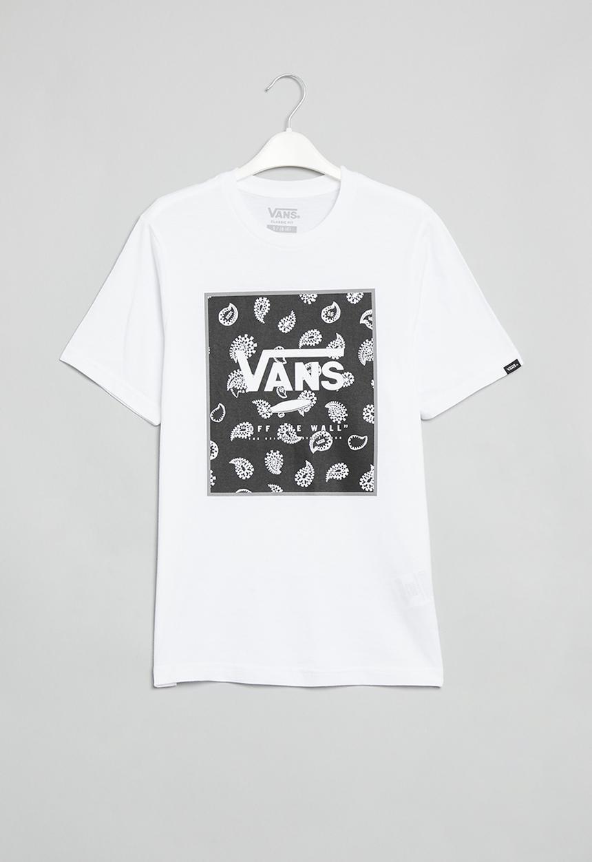 Vans - By print box boys - white & frost grey