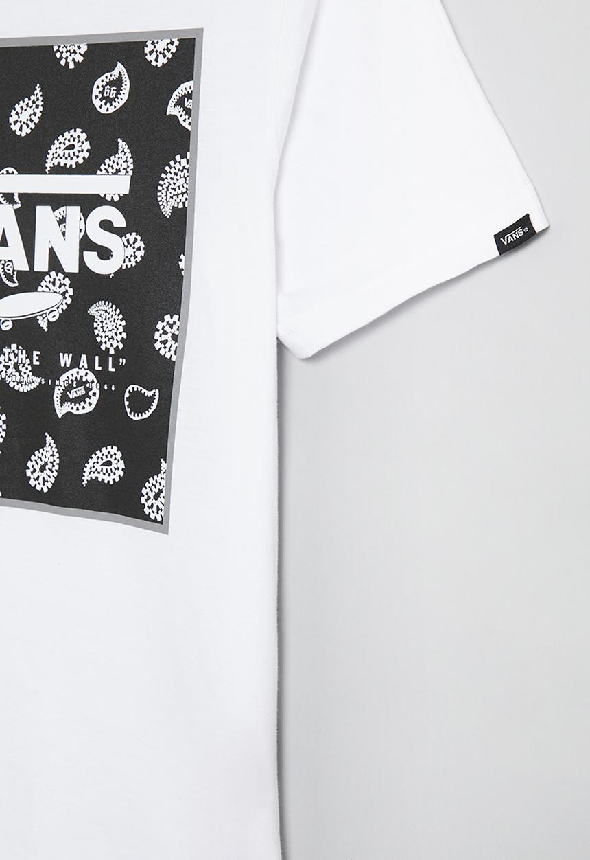 Vans - By print box boys - white & frost grey