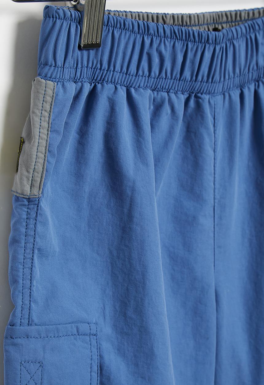 JEEP - Elasticated utility shorts - light blue
