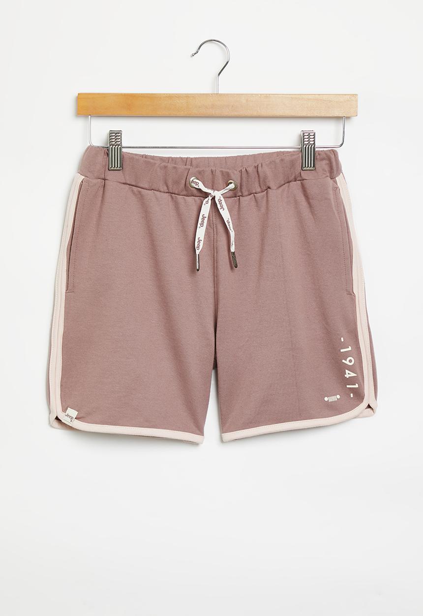 JEEP - Fleece short - lilac