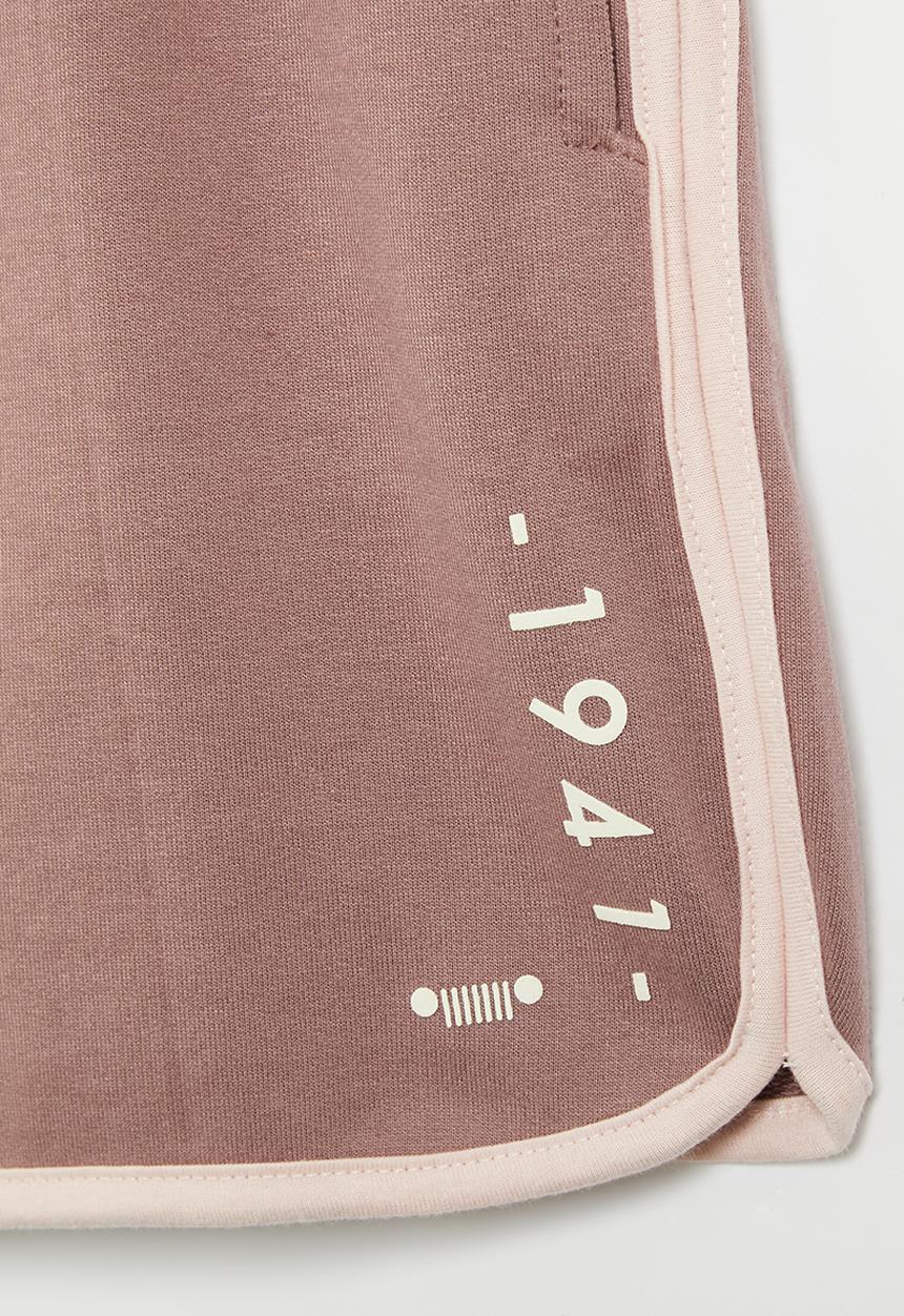 JEEP - Fleece short - lilac