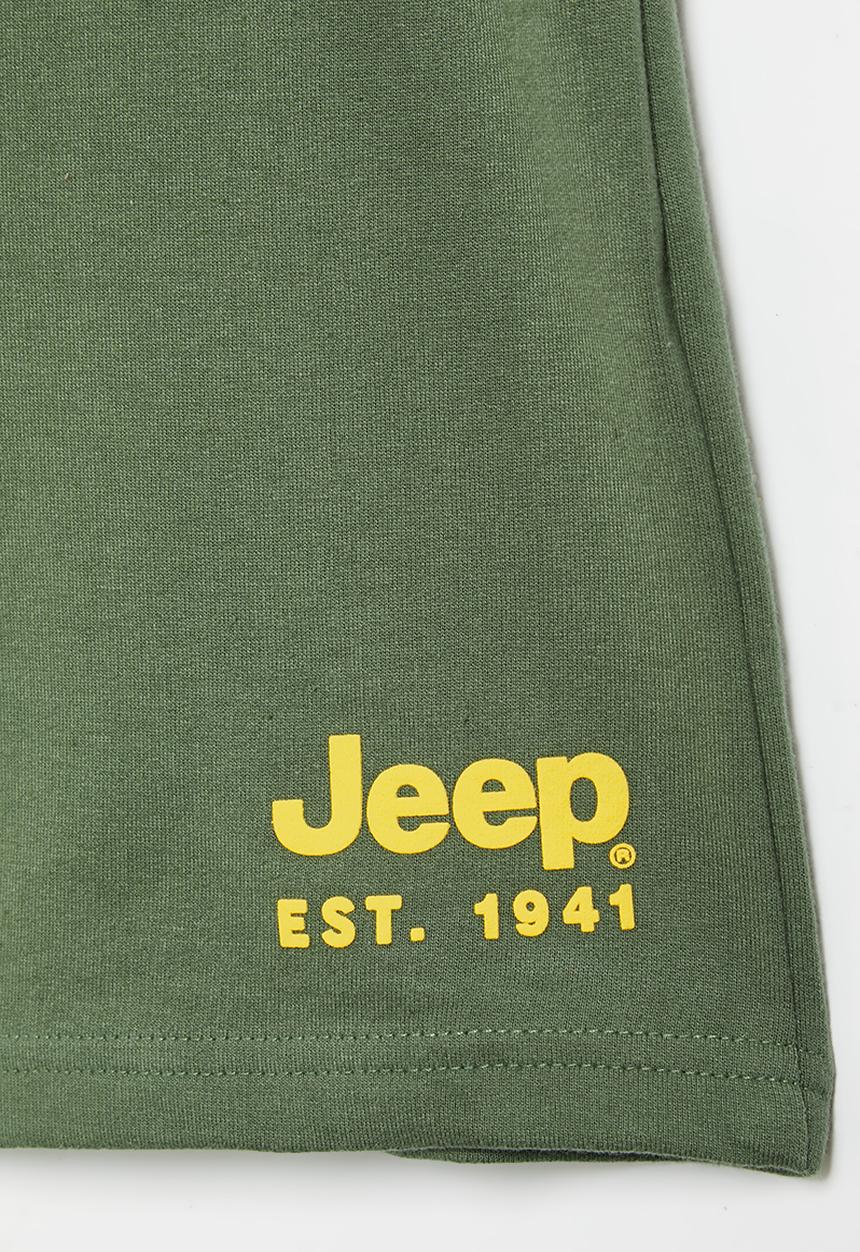 JEEP - Fleece short - green
