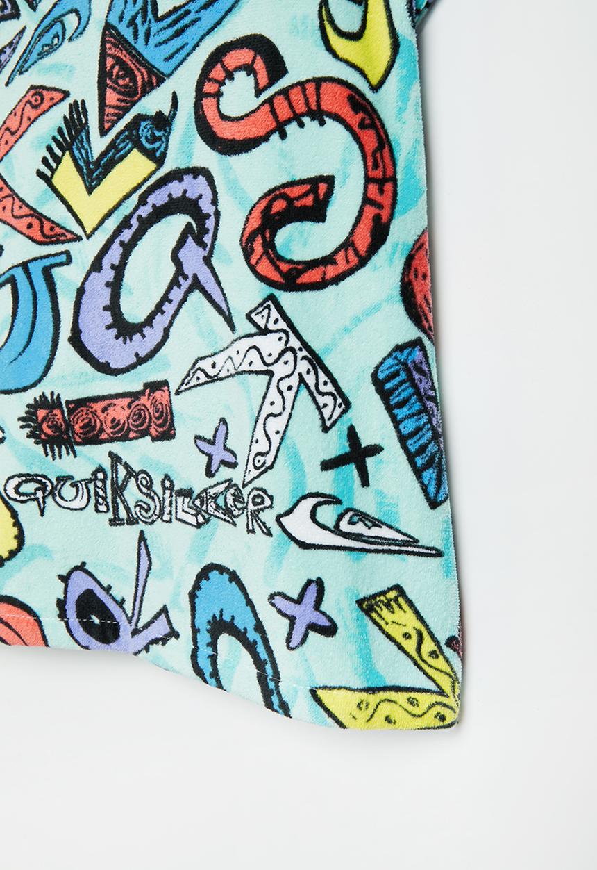 Quiksilver - Hoody towel boy - iced aqua