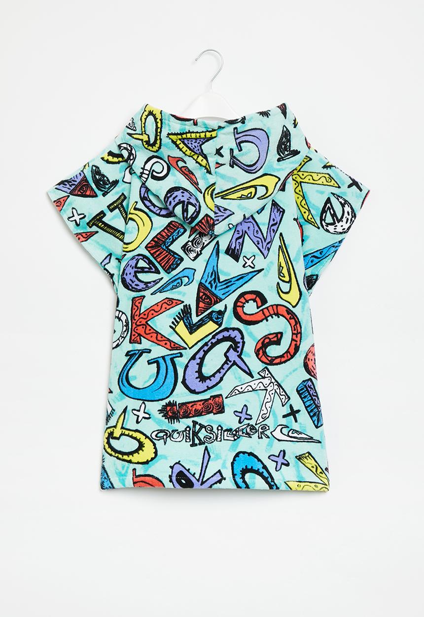 Quiksilver - Hoody towel boy - iced aqua