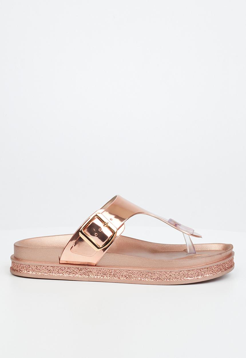 Viabeach - Tropica 1 T-bar slide - rose gold