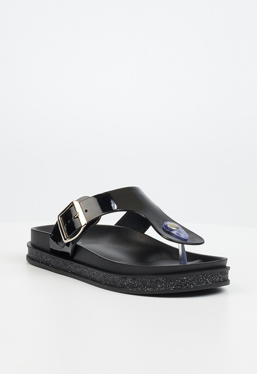 Viabeach - Tropica 1 T-bar slide - black
