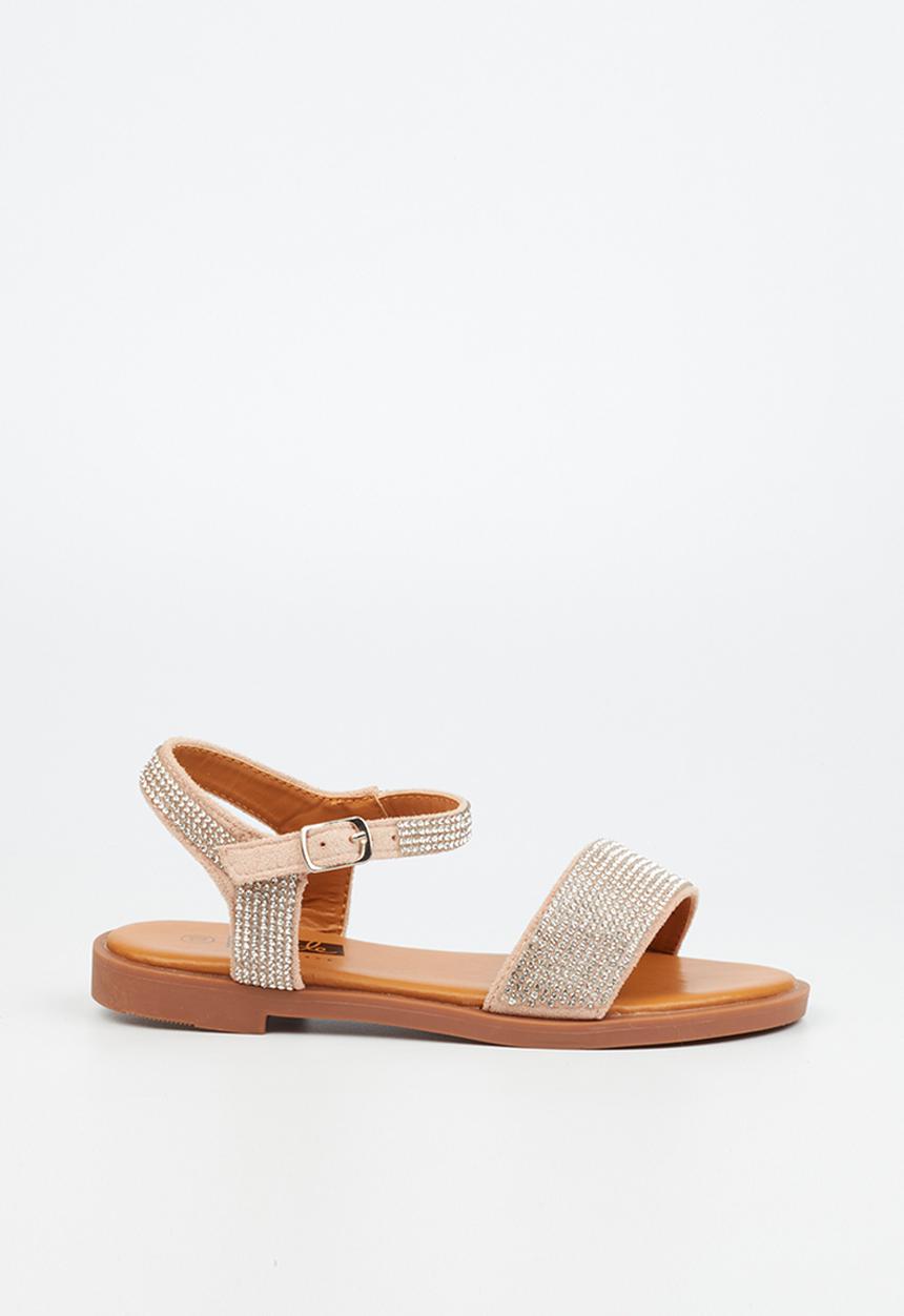 Little Miss Black - G-murano sandal - rose gold