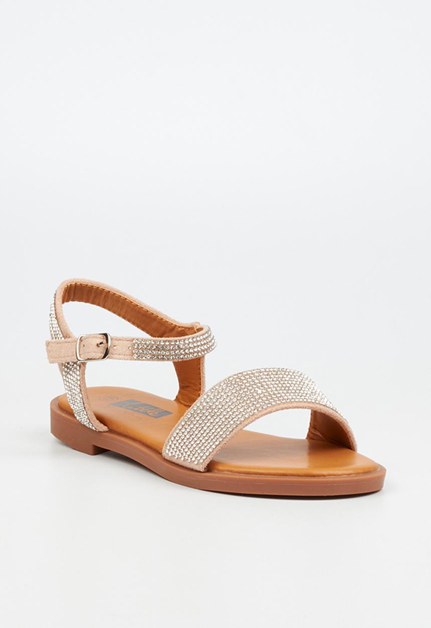 Little Miss Black - G-murano sandal - rose gold