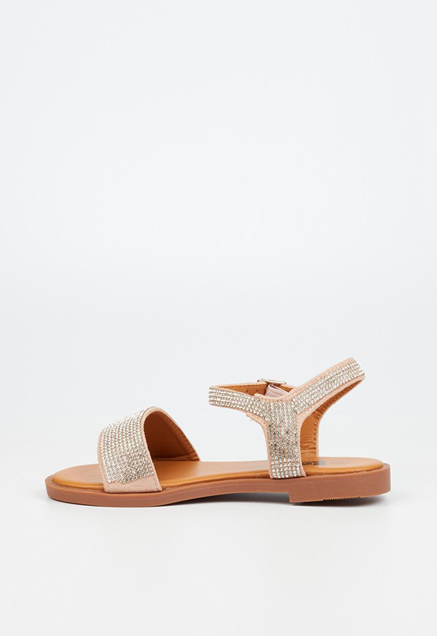 Little Miss Black - G-murano sandal - rose gold