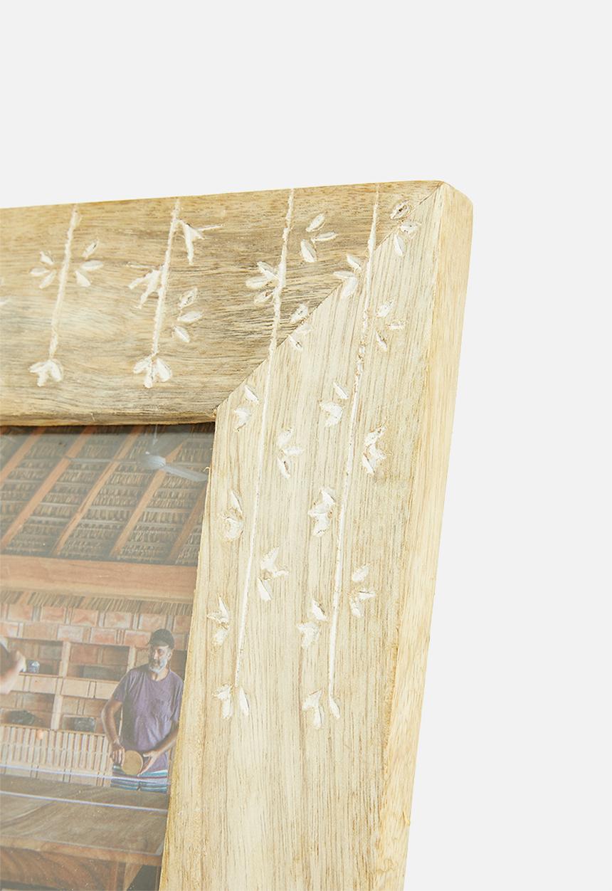 H&S - Mango wood photo frame - natural 