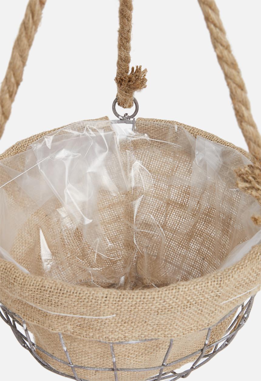 Storage Solutions - Hanging basket - jute