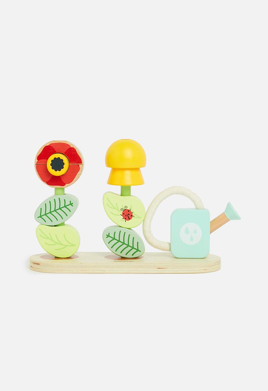 Greenbean Learning - Stacking rings - flower garden