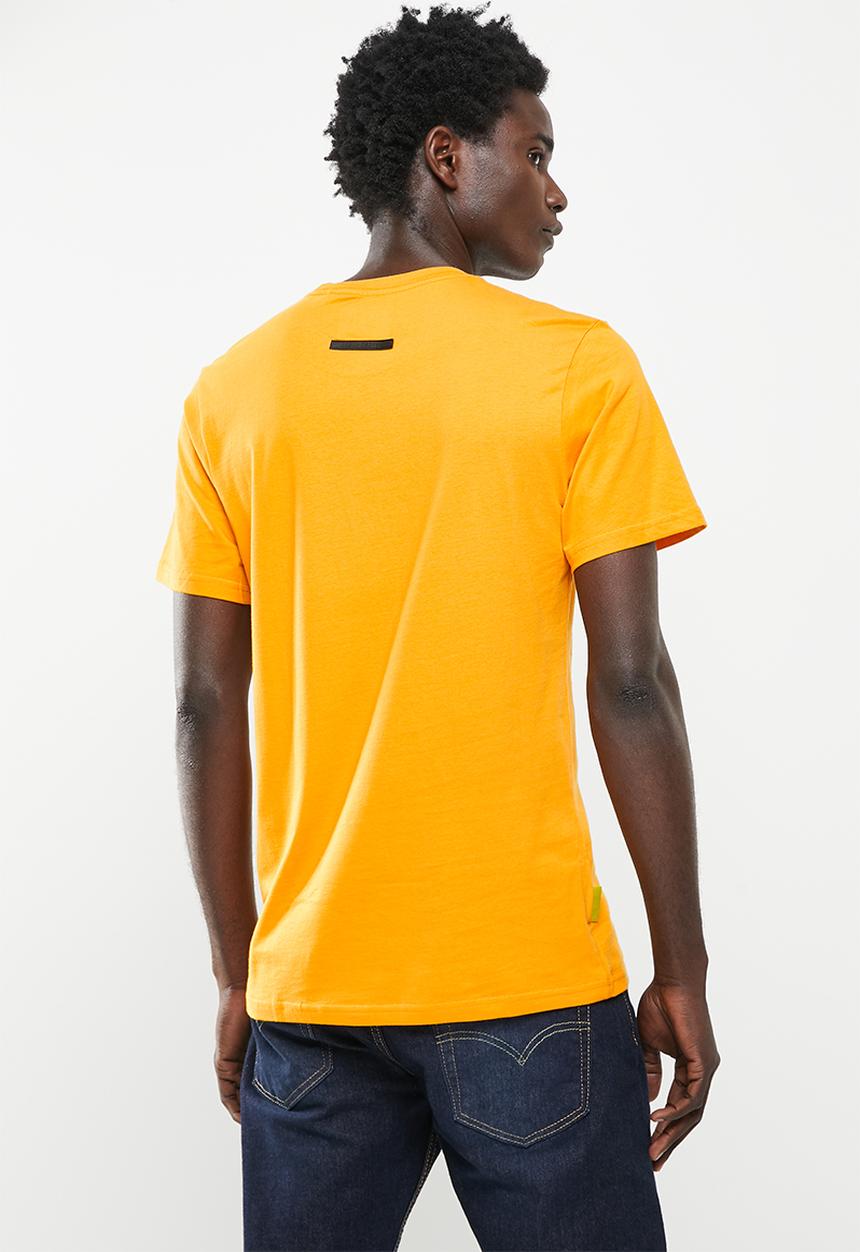 urban° - Urban embossed logo design tee - lemon