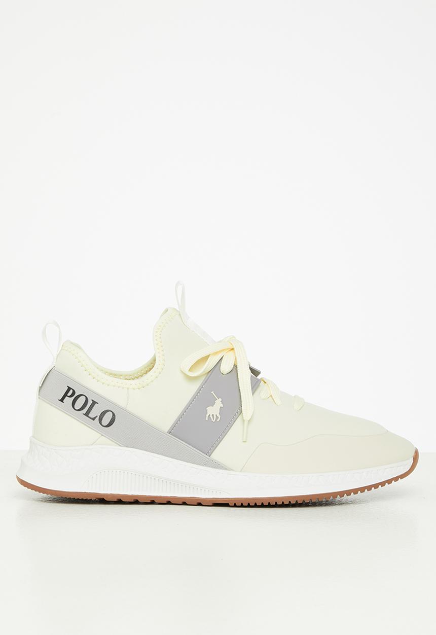 POLO - Athleisure side flash polo sneaker - off white