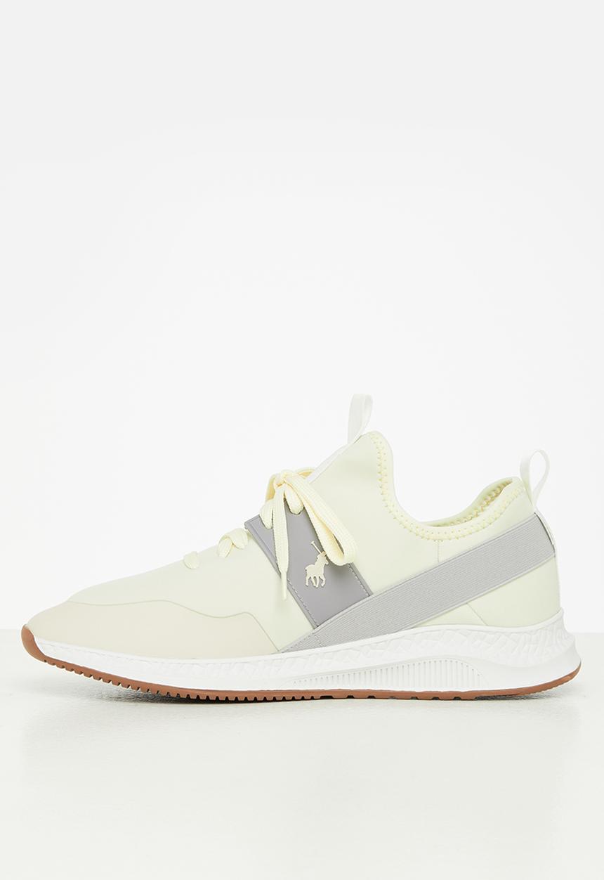 POLO - Athleisure side flash polo sneaker - off white