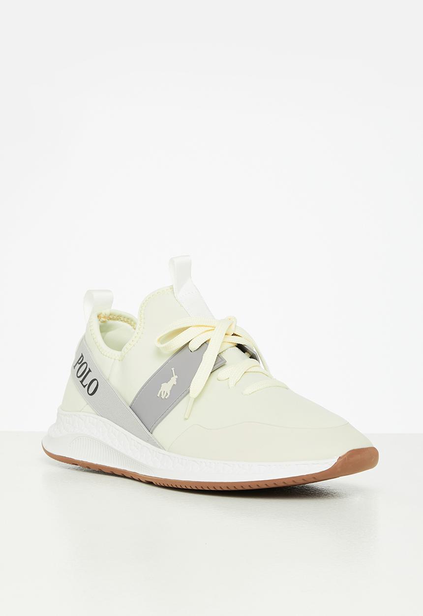 POLO - Athleisure side flash polo sneaker - off white