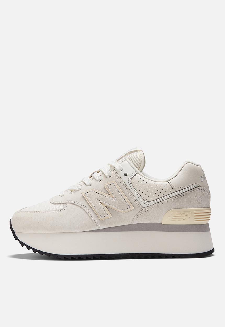 New Balance  - 574 stacked - white
