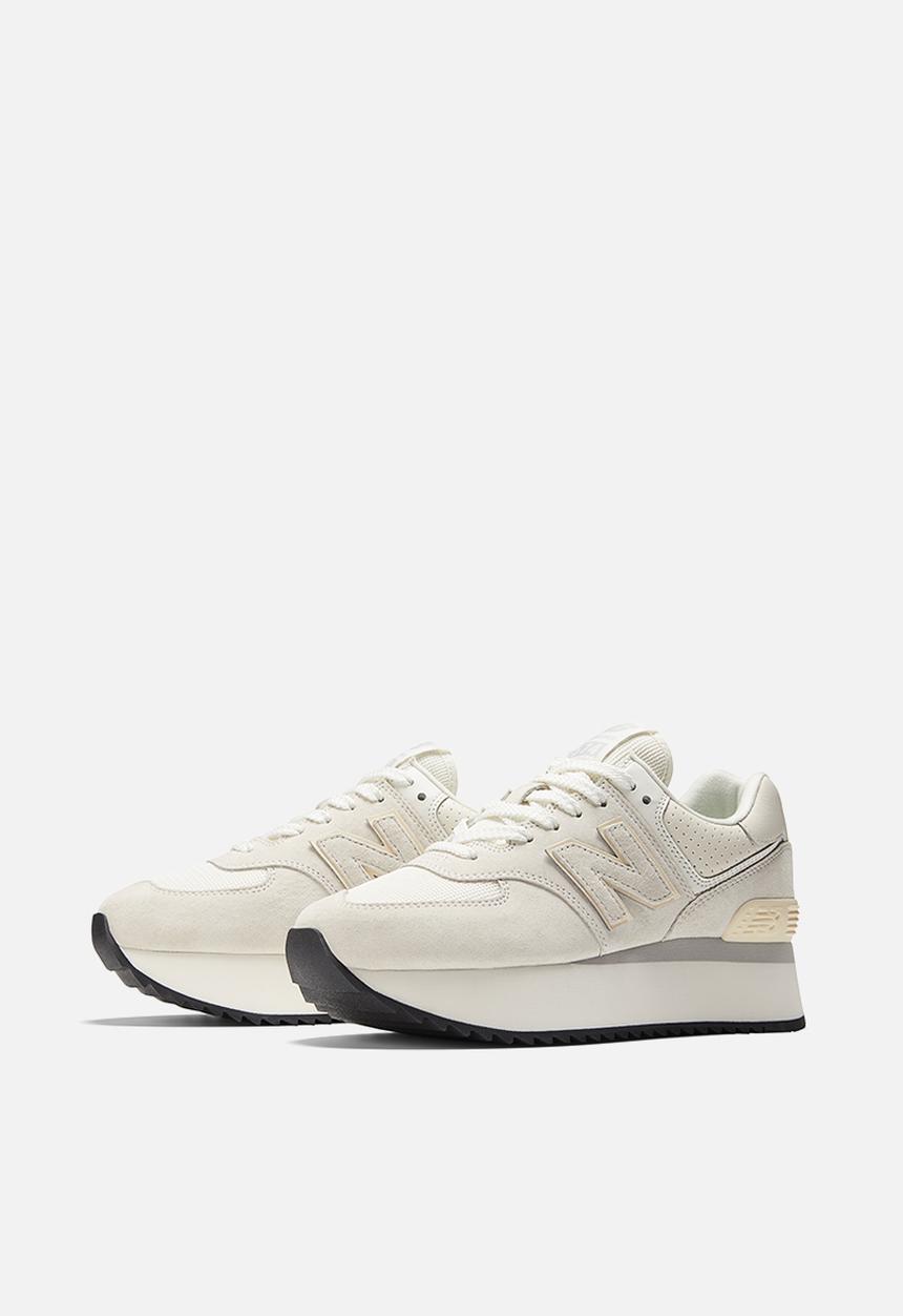 New Balance  - 574 stacked - white