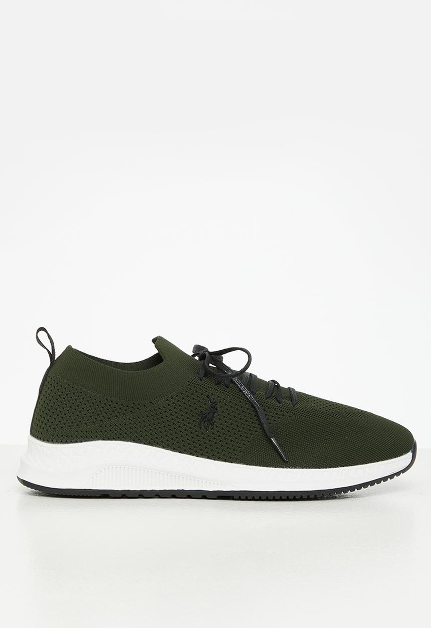 POLO - Classic knit runner - olive