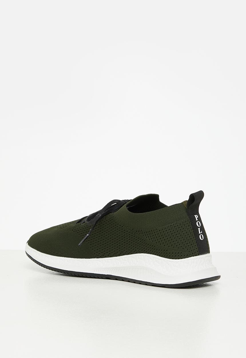 POLO - Classic knit runner - olive