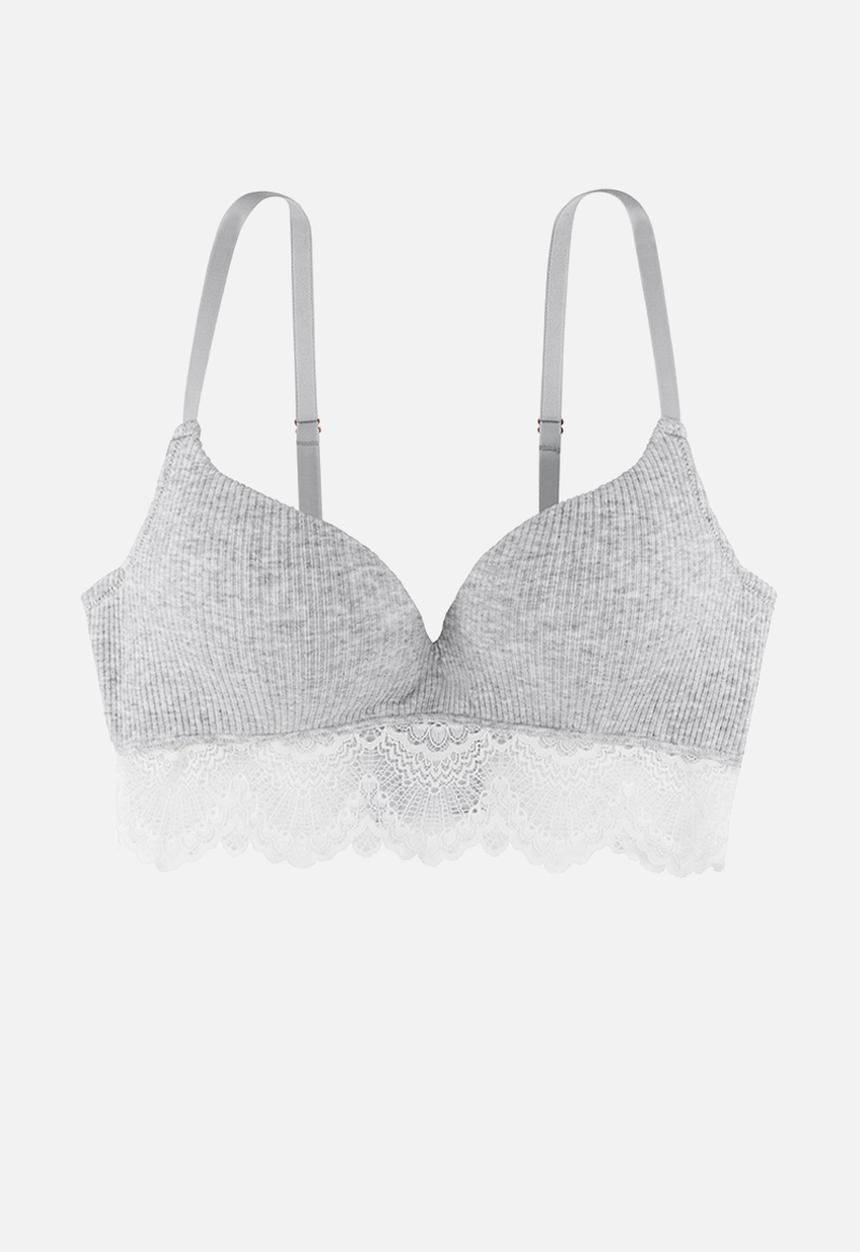 DORINA - Audrey light padded soft bra - grey