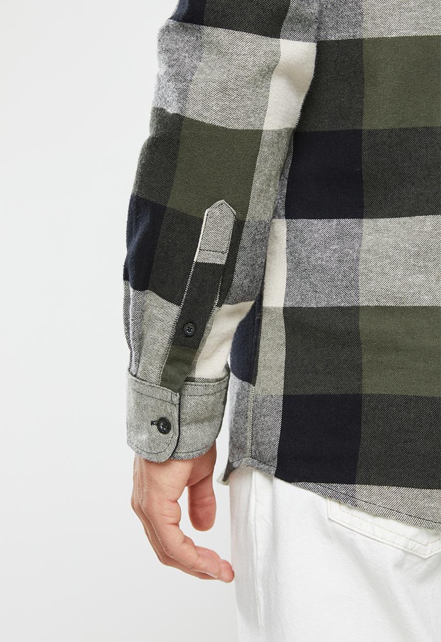 Only & Sons - Onsgudmund ls 3t check shirt - olive
