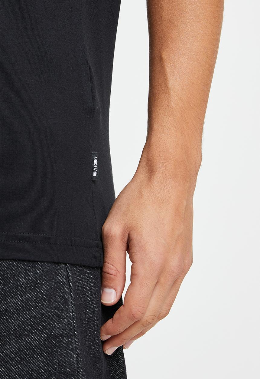 Only & Sons - Onsjake reg scarface ss 3070 tee - black