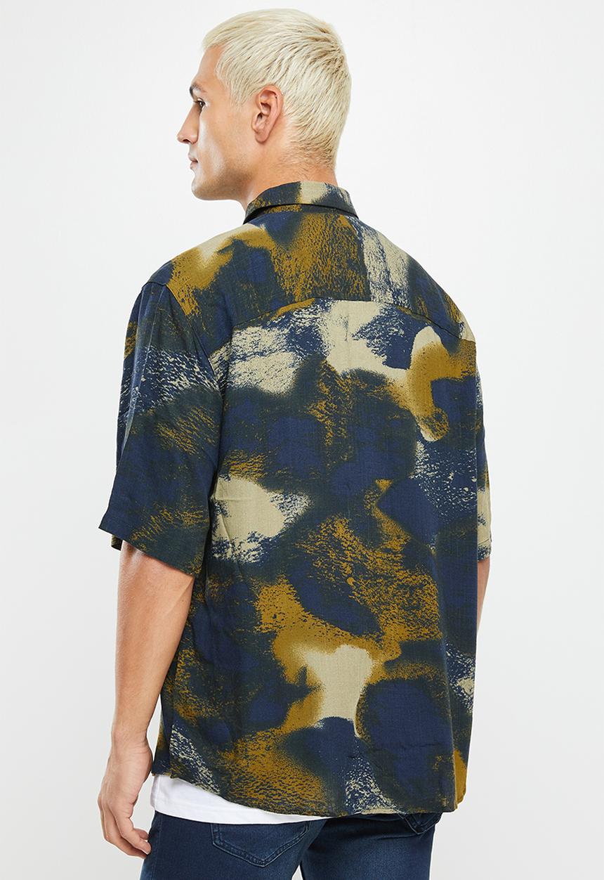 Only & Sons - Onstate life short sleeve shirt - navy