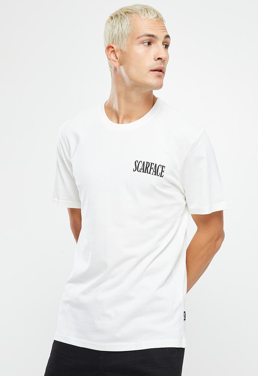 Only & Sons - Onsjake reg scarface ss 3070 tee - white