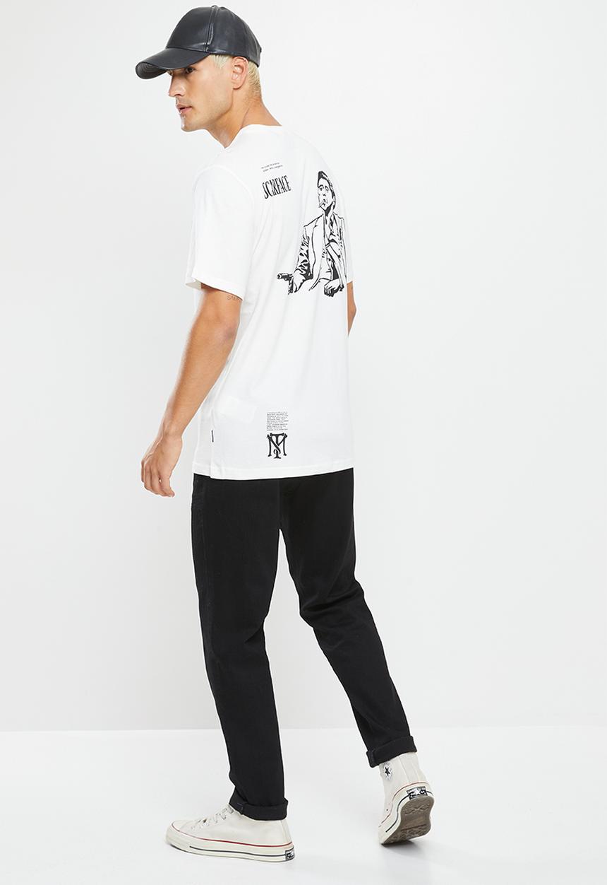 Only & Sons - Onsjake reg scarface ss 3070 tee - white