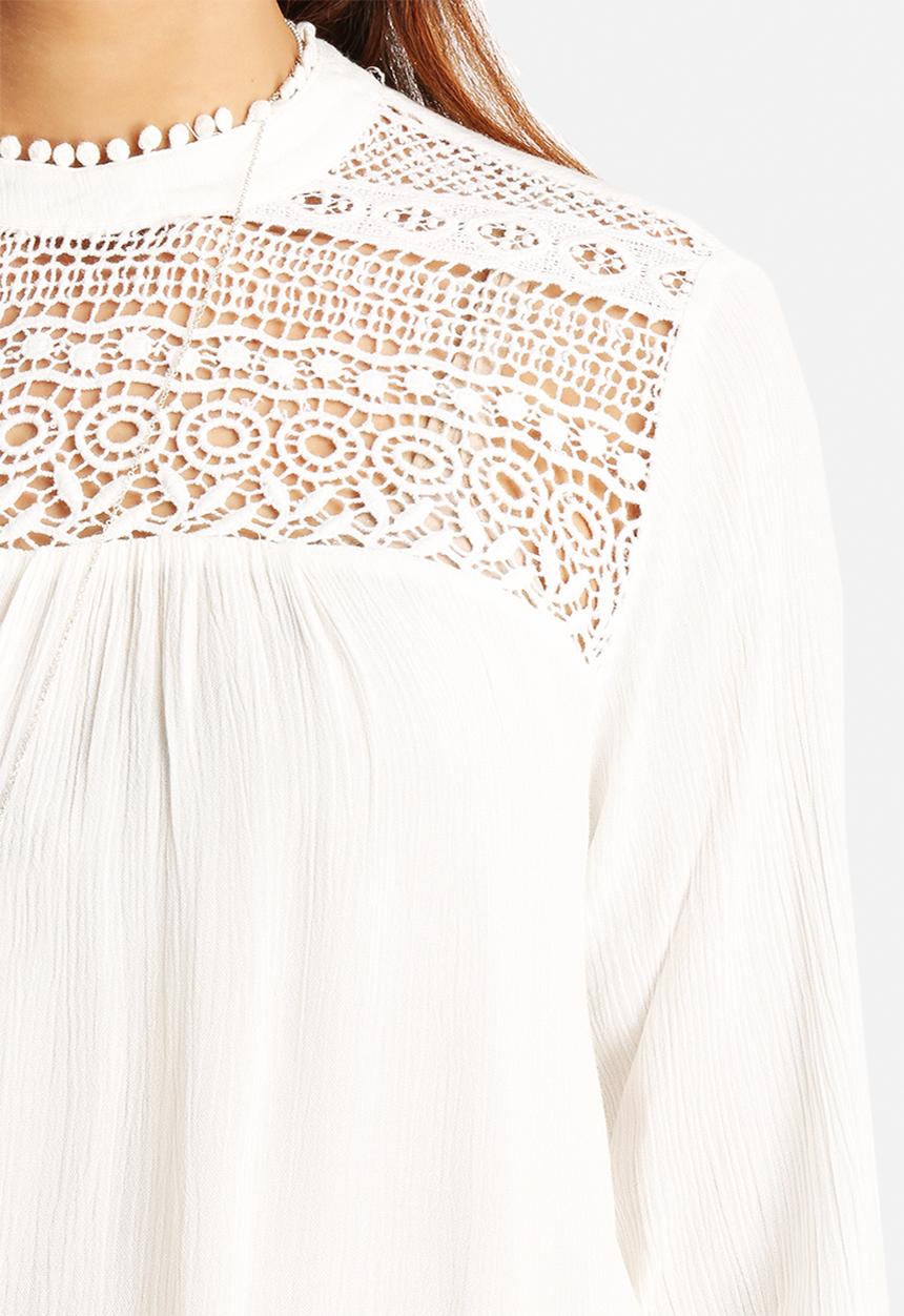 ONLY - Rozi 3/4 Crochet Top