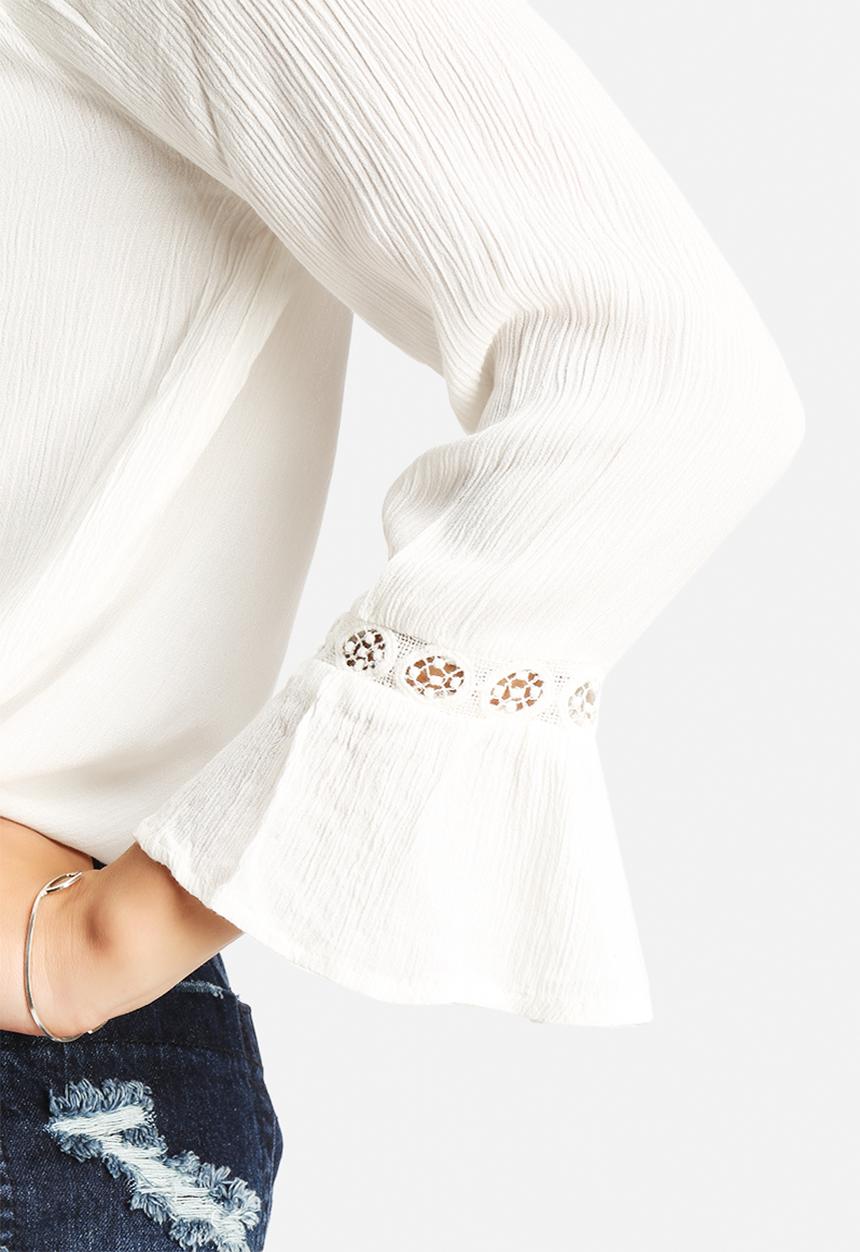 ONLY - Rozi 3/4 Crochet Top