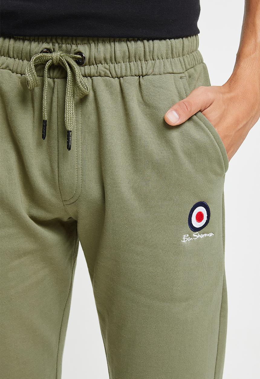 Ben Sherman - Target emb jogger - olive