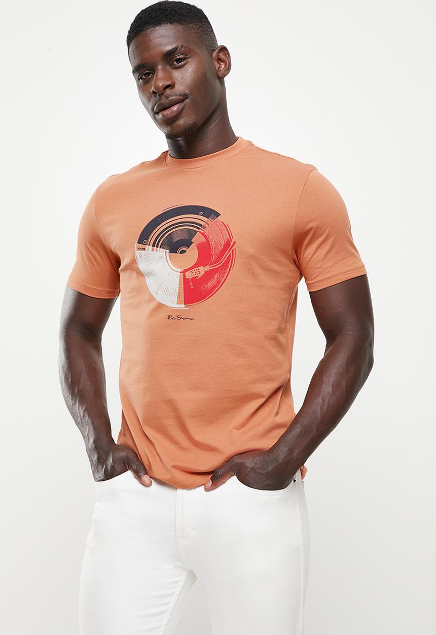 Ben Sherman - Music mash tee shirt - anise