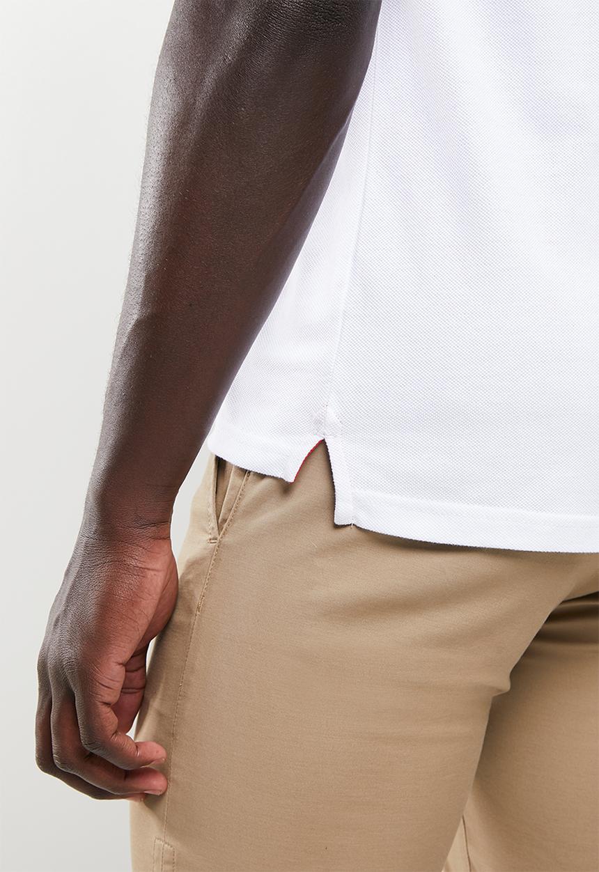 POLO - Men colourblock equestrian golfer - multi