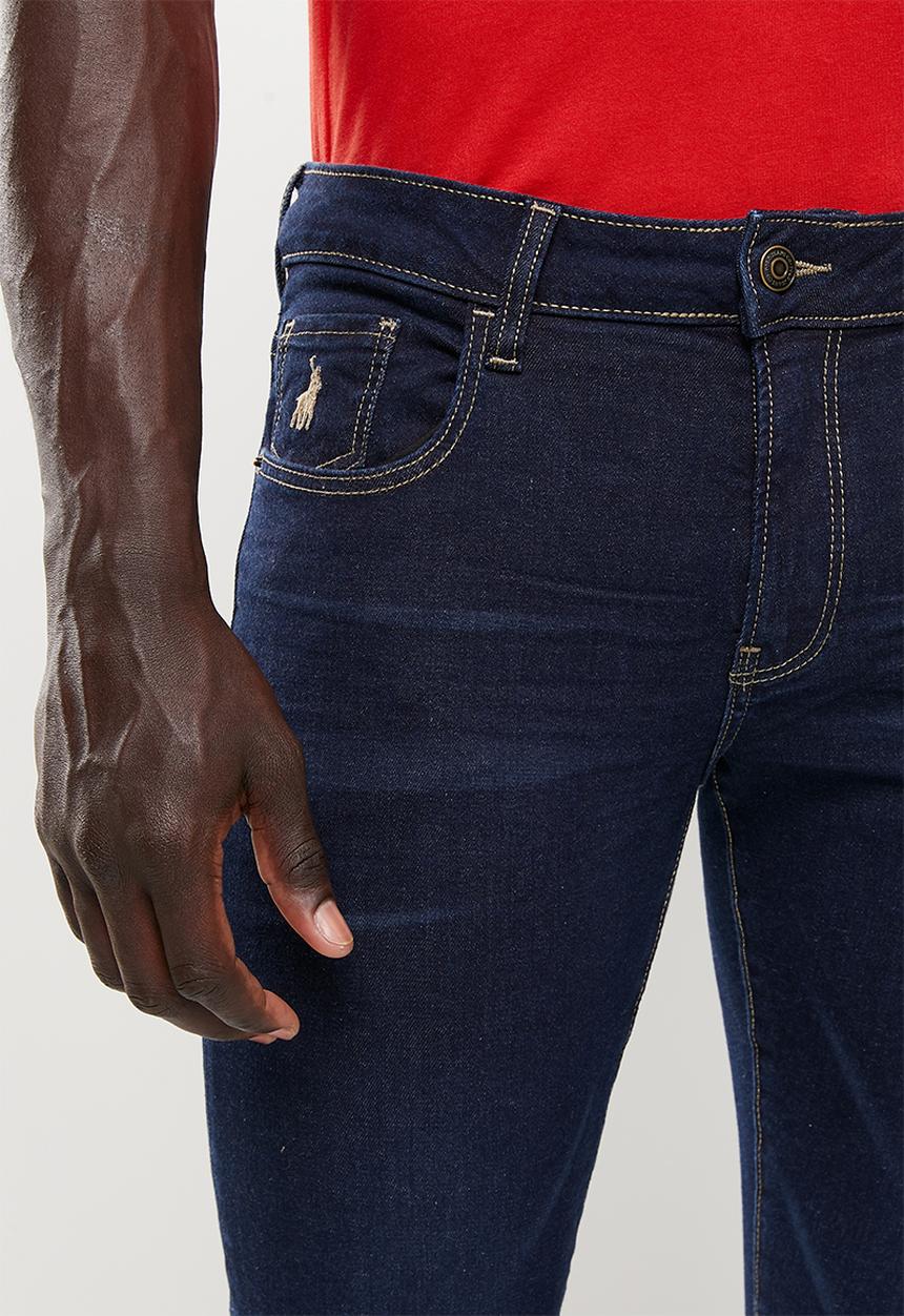 POLO - Men pjc accra skinny leg denim - dark wash