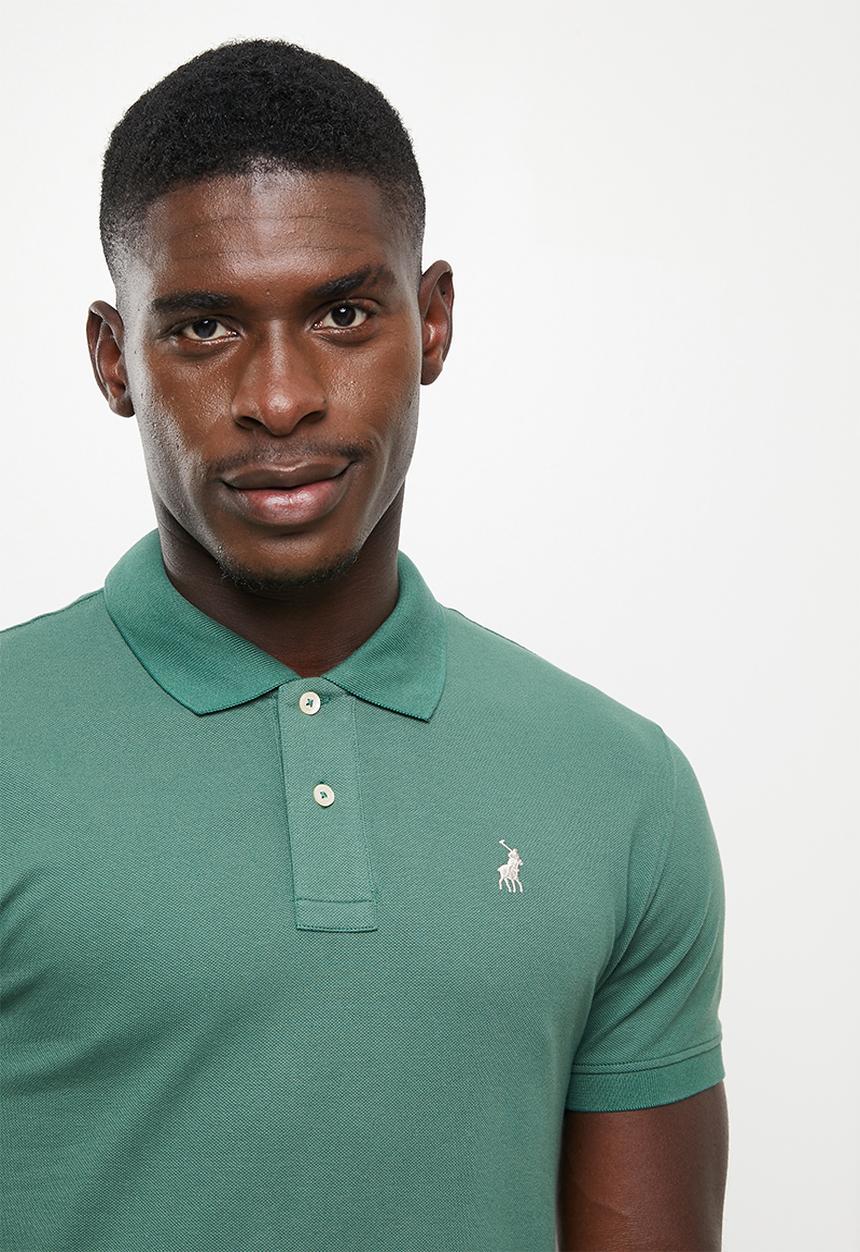 POLO - Men classic short sleeve golfer - green