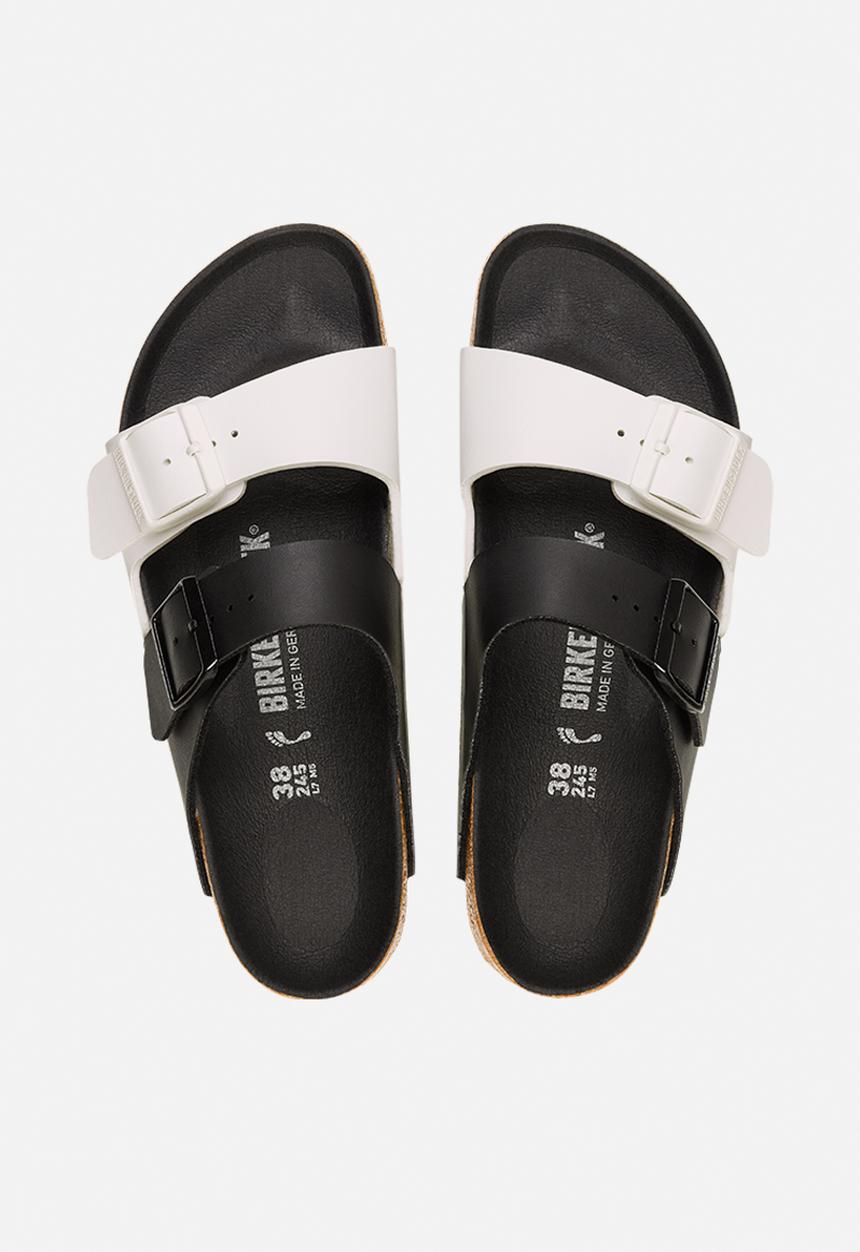 Birkenstock - Arizona split - black & white