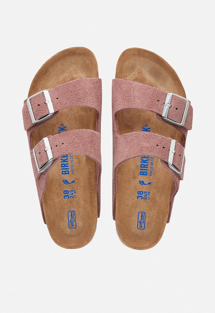 Birkenstock - Arizona sfb suede regular - pink clay
