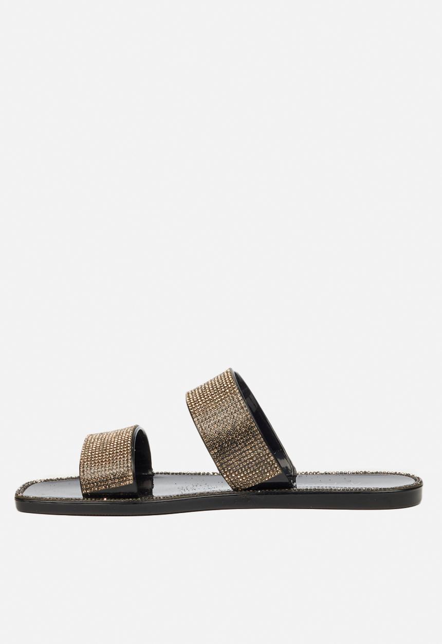 Viabeach - Cyprus 1 double strap slide - black