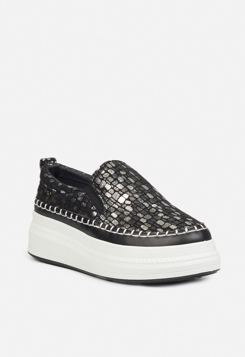 Butterfly Feet - Senhora 7 slip-on - black