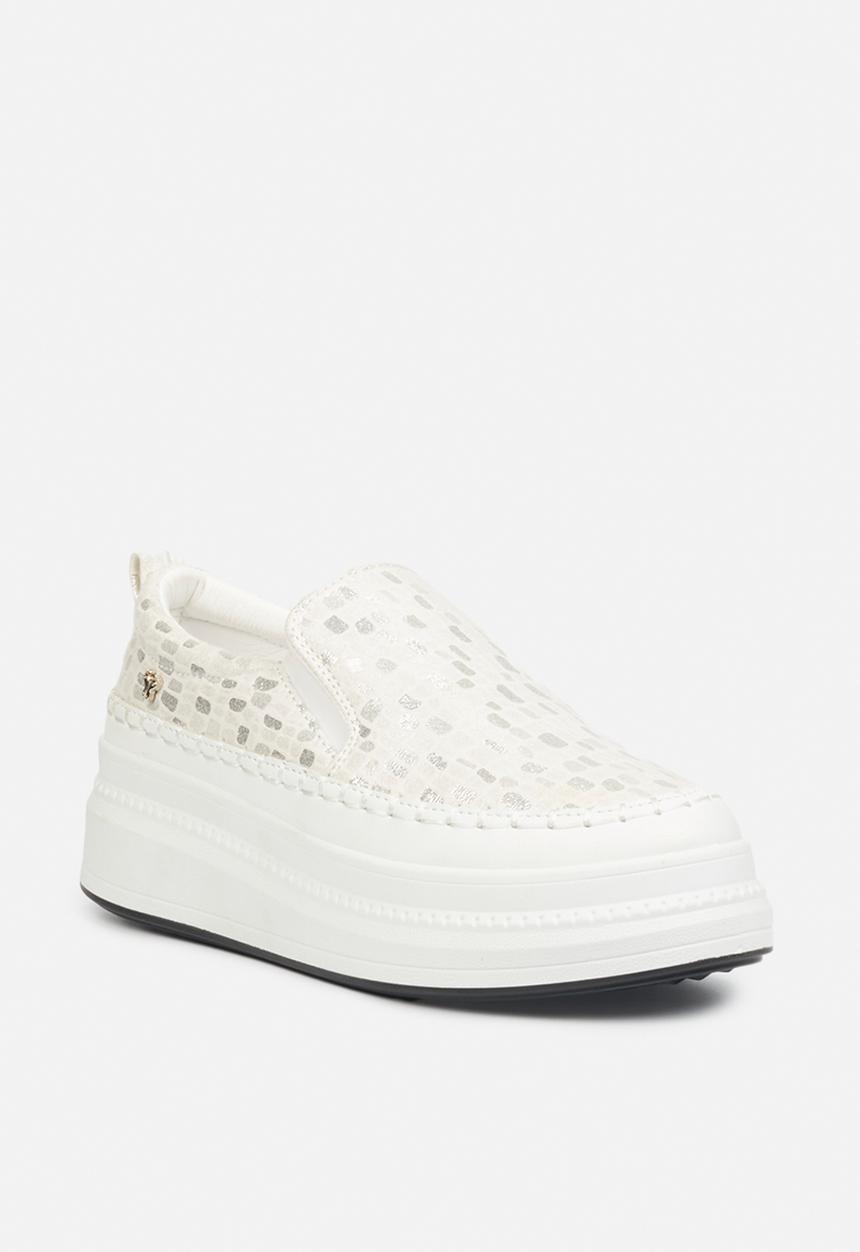 Butterfly Feet - Senhora 7 slip-on - white