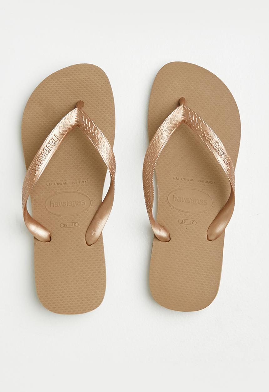 Havaianas - Top tiras - rose gold