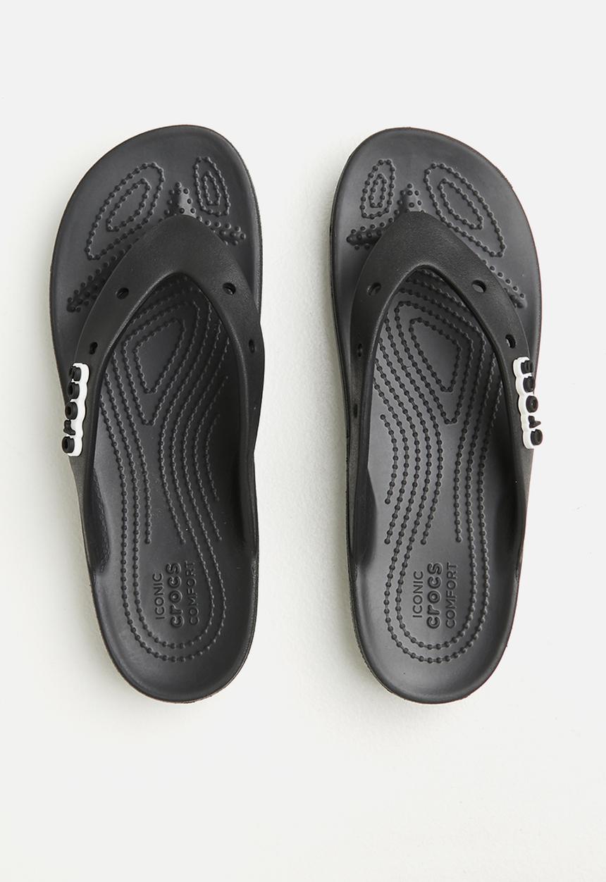 Crocs - Classic platform flip - black