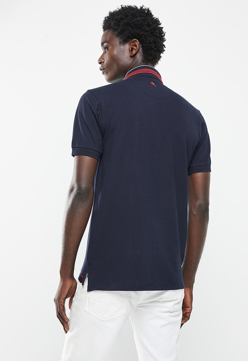 SOVIET - M honcho pique golfer - navy
