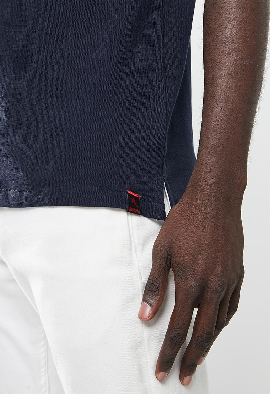 SOVIET - M honcho pique golfer - navy