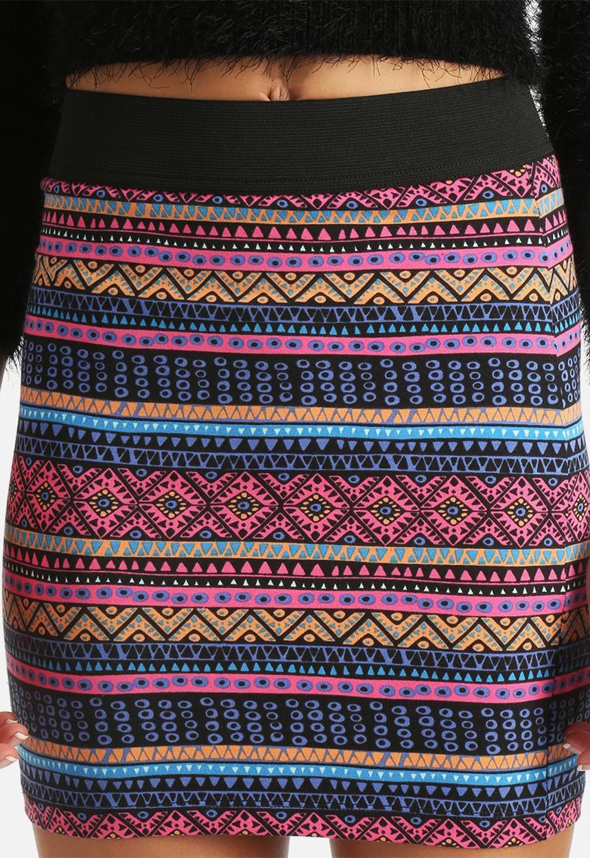 ONLY - Azteka Short Skirt
