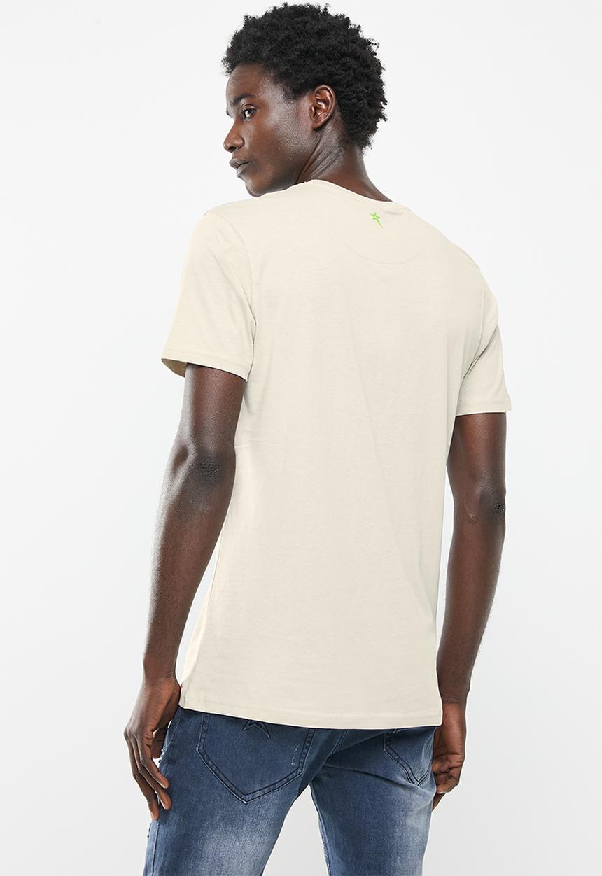 SOVIET - M marlow short sleeve logo tee - new grey